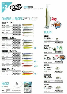 FIIISH BLACK MINNOW 90 N°2