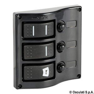 OSCULATI PANNELLO ELETTRICO CON INTERRUTTORE CARENATO