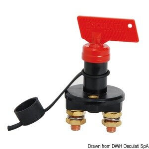 OSCULATI STACCABATTERIA TECNOPOLIMERO MAX 100 A