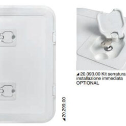 Alternative view of OSCULATI PORTELLO D’ISPEZIONE CARENATO CON VITI INVISIBILI