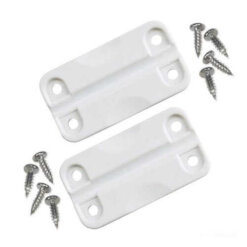 OSCULATI COPPIA CERNIERE BIANCHE PER GHIACCIAIA IGLOO