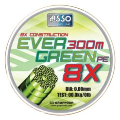 ASSO FILO TRECCIATO PE 8X EVERGREEN