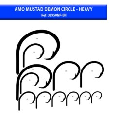 Alternative view of MUSTAD AMI DEMON CIRCLE- HEAVY REF.39950NP-BN