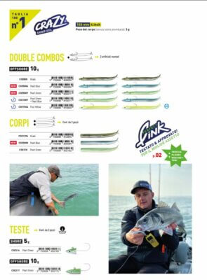 FIIISH CRAZY SAND EEL N.1 100mm