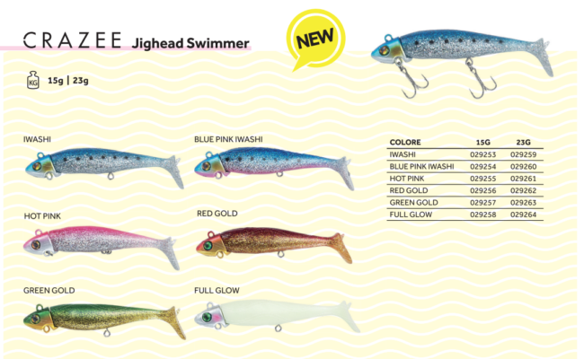 ATEC CZ CRAZEE JIGHEAD SWIMMER