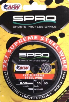 SPRO 7×7 SUPREME STEEL WIRE