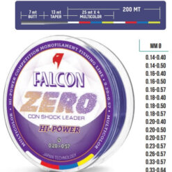 FALCON ZERO SURF LEADER CON SHOCK LEADER 220 MT
