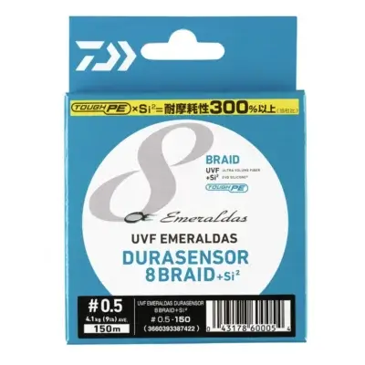 DAIWA UVF EMERALDAS DURASENSOR 8 BRAID +Si²