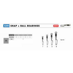 VMC 3255 GIRELLA SNAP + BALL BEARINGS